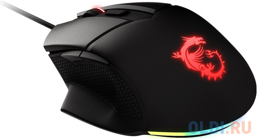 Мышь проводная MSI Clutch GM20 ELITE чёрный USB фото