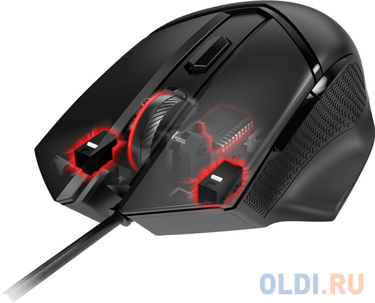 Мышь проводная MSI Clutch GM20 ELITE чёрный USB фото