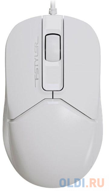 Мышь A4Tech Fstyler FM12 белый оптическая (1200dpi) USB (3but) мышь acer omr130 оптическая 1200dpi беспроводная usb 3but