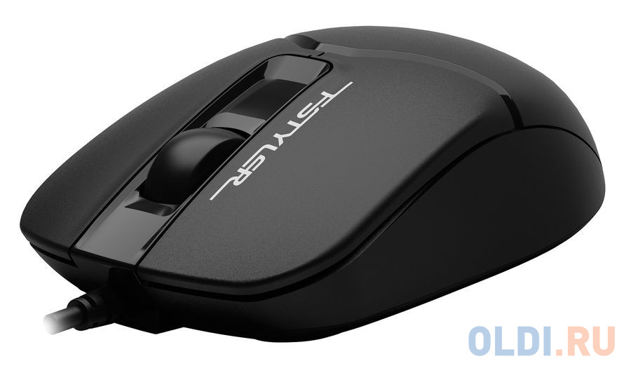Мышь проводная A4TECH FM12S чёрный USB фото