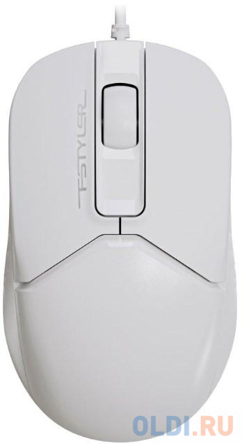 Мышь A4Tech Fstyler FM12S белый оптическая (1200dpi) silent USB (3but) мышь a4tech x87 оптическая 2400dpi usb 8but