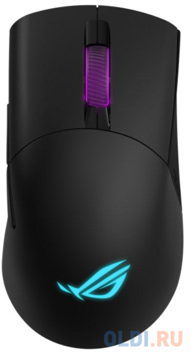 Игровая беспроводная мышь ASUS ROG Keris WL (USB/2.4 Ггц/Bluetooth, 500 мАч, 7 кнопок, 16000 dpi, PAW3335, RGB подсветка, 90MP0230-B0UA00) - фото 1