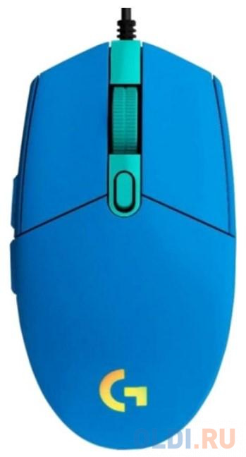 

Мышь проводная Logitech G102 LIGHTSYNC синий USB