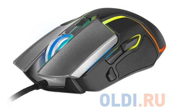 

Мышь проводная Sven RX-G960 чёрный серый USB