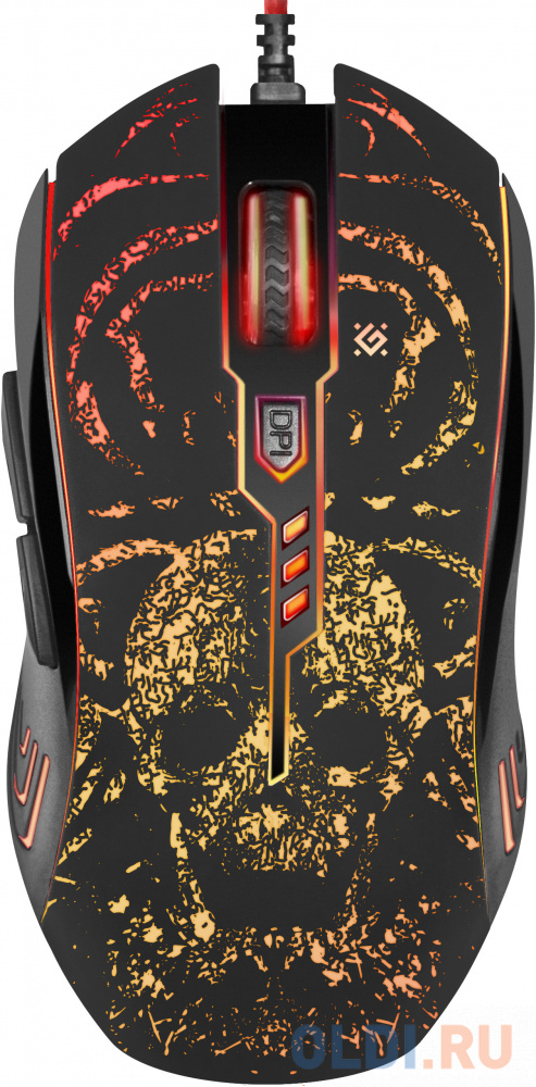 Мышь проводная Defender Invoker GM-947 чёрный USB фото