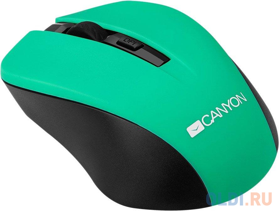 Мышь CANYON CNE-CMSW1 зеленая