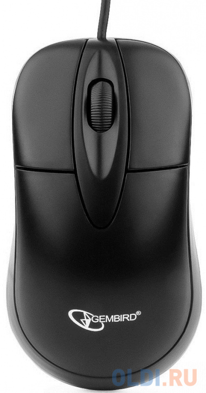 

Мышь Gembird MUSOPTI9-904U, черный, USB, 1000DPI