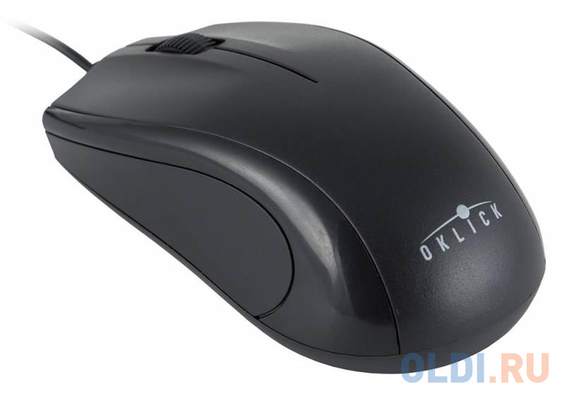 

Мышь Oklick 185M black optical (1000dpi) USB (2but)