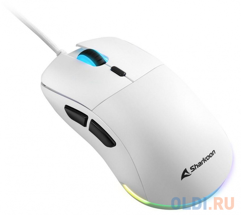 Мышь проводная Sharkoon Light2 180 белый USB фото