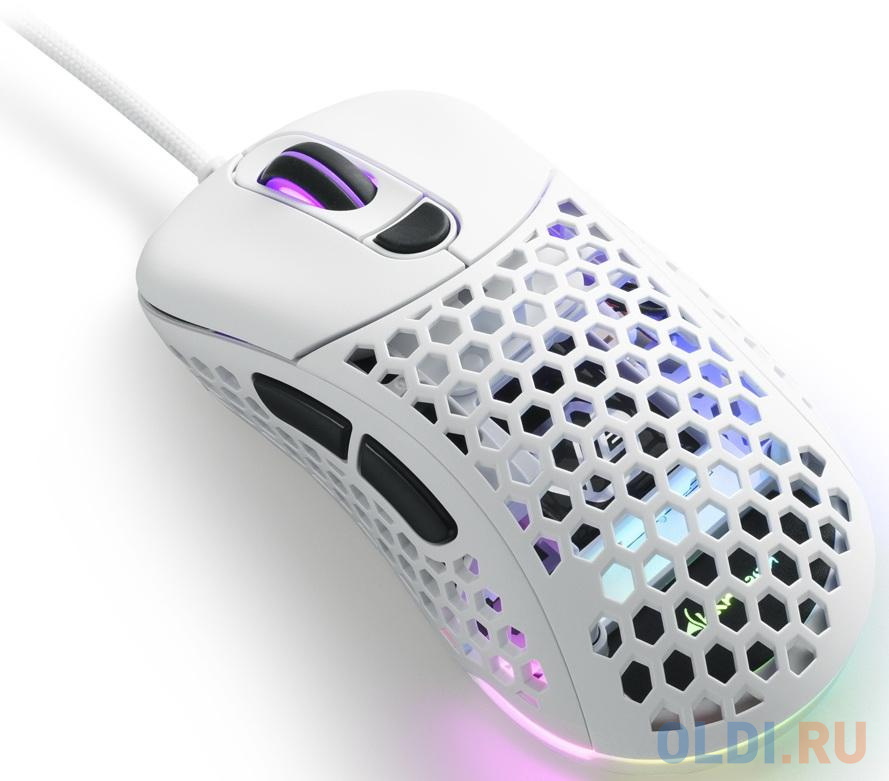 Мышь проводная Sharkoon Light2 200 белый USB фото