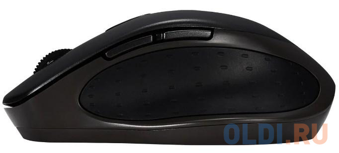 Беспроводная мышь ASUS MW203 черная (RF 2.4GHz и Bluetooth, 2400 dpi, USB, 3but+Roll, Optical, 1 x AA, 90XB06C0-BMU000), цвет черный, размер 106x80x41 мм - фото 3