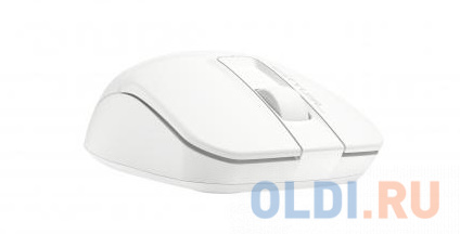 Мышь A4Tech Fstyler FG12 белый оптическая (1200dpi) беспроводная USB (3but) фото