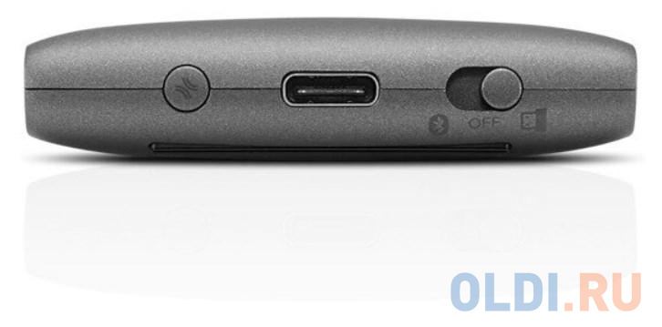 Lenovo Yoga Mouse with Laser Presenter, цвет серый, размер (ВхШхД) 14x57x111 мм - фото 2