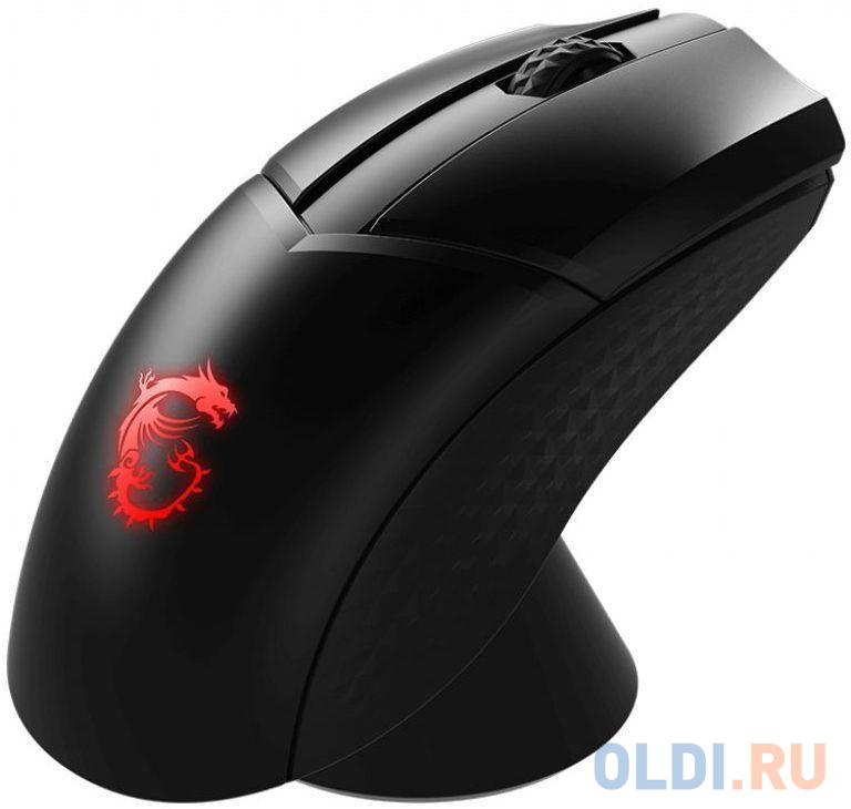 Мышь MSI Clutch GM41 Lightweight черный/красный оптическая (20000dpi) беспроводная USB2.0 (6but) фото