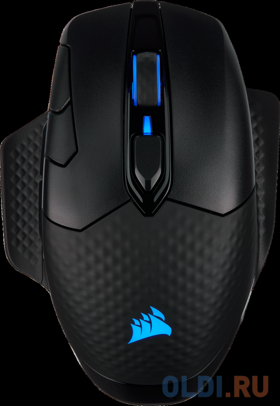 

Игровая мышка Corsair Gaming™ CORSAIR DARK CORE RGB PRO, Wireless FPS/MOBA Gaming Mouse with SLIPSTREAM Technology, Black, Backlit RGB LED, 18000 DPI, Optical (EU version)