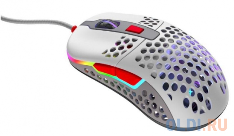 

Мышь проводная Xtrfy M42 RETRO серый USB