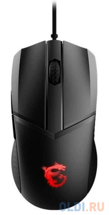 

Мышка USB OPTICAL GAMING CLUTCH GM41 LIGHT WIRELESS MSI, Чёрный