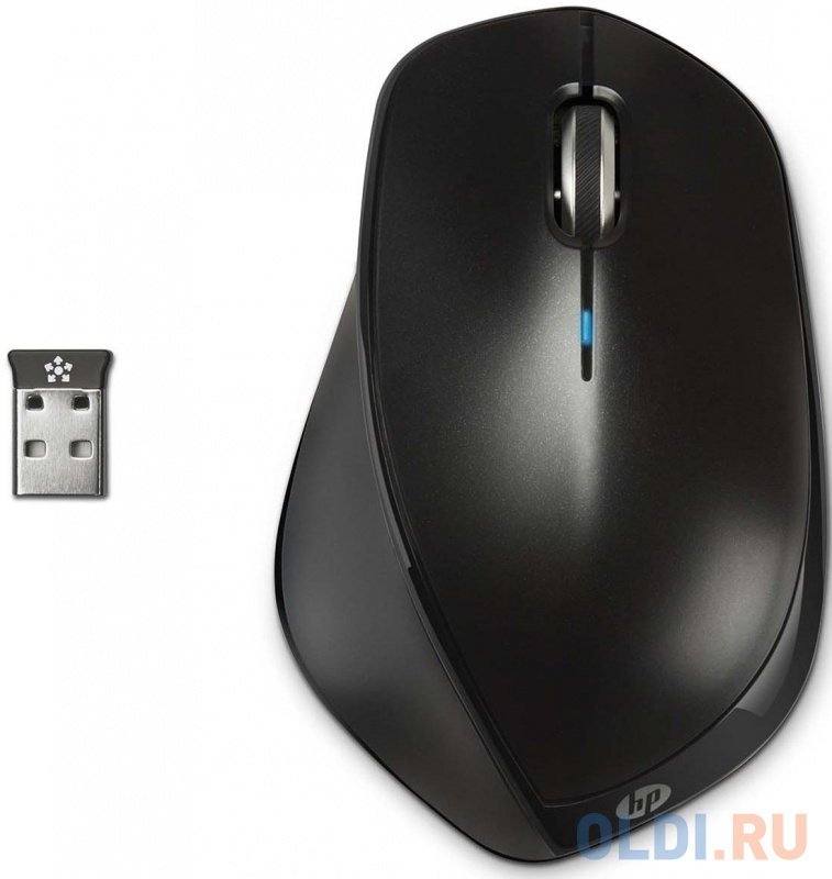 

Мышь беспроводная HP HP 4500 чёрный USB + радиоканал