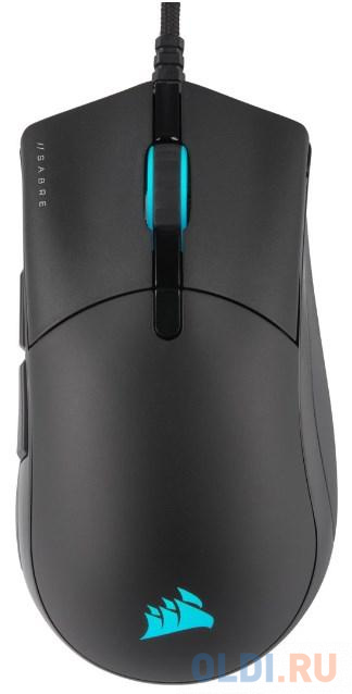 Игровая мышка Corsair Gaming™ CORSAIR SABRE RGB PRO CHAMPION SERIES Gaming Mouse, Optical, Black