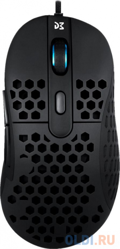 

Мышь проводная Dream Machines DM6 Holey S чёрный USB