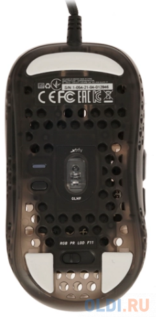 Мышь проводная Xtrfy MZ1-ZY’S RAIL чёрный USB фото