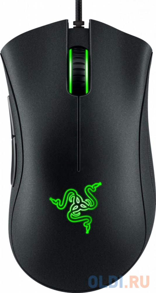 Razer DeathAdder Essential Gaming Mouse 5btn gaming mouse msi clutch gm30 wired dpi 6200 rgb lighting