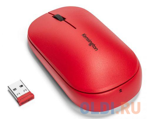 

Мышь Kensington SureTrack Dual беспроводная/Bluetooth, красная, Красный