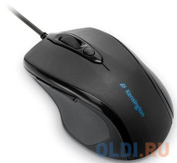 

Мышь Kensington Pro Fit проводная, среднего размера, чёрная, Черный