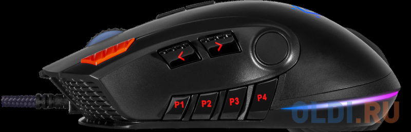 Мышь проводная Defender GM-917 чёрный USB фото