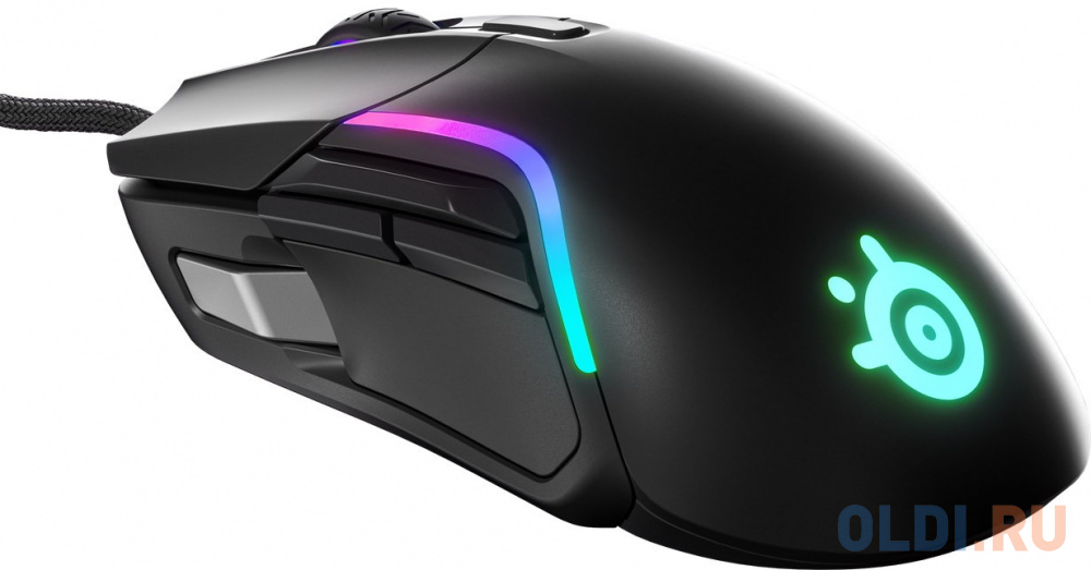Мышь проводная Steelseries Rival 5 чёрный USB фото