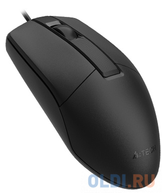 Мышь проводная A4TECH OP-330S чёрный USB фото