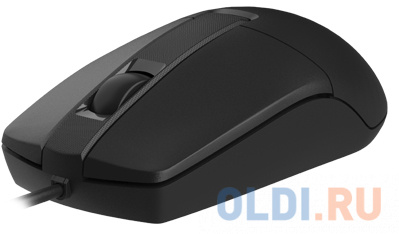 Мышь проводная A4TECH OP-330S чёрный USB фото