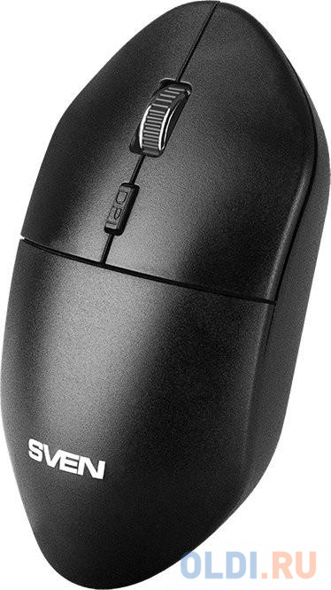 Мышь беспроводная Sven RX-515SW чёрный USB + радиоканал фото