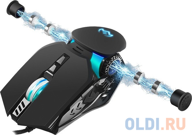 Мышь проводная Sven RX-G815 чёрный USB фото
