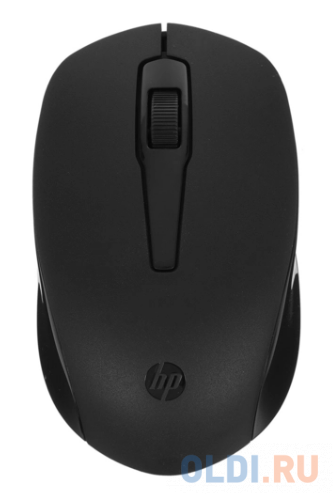 Мышь беспроводная HP 150 Wireless Mouse чёрный USB + радиоканал мышь hp omen 600 mouse usb черный