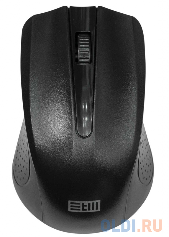 

Мышь беспроводная STM 107CW чёрный USB + радиоканал, Черный
