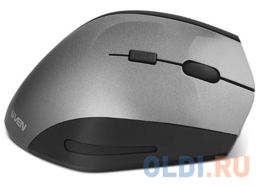 

Мышь беспроводная Sven RX-580SW серый USB + радиоканал