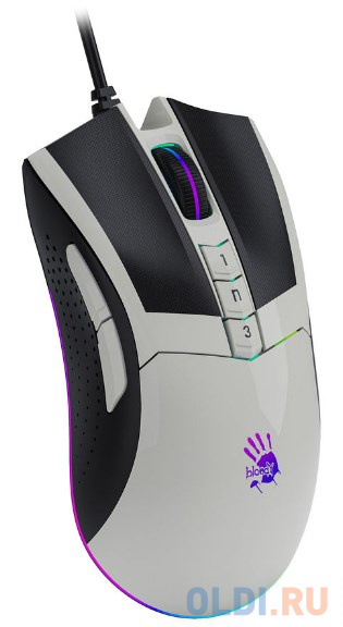 Мышь проводная A4TECH Bloody W90 Max чёрный белый USB фото