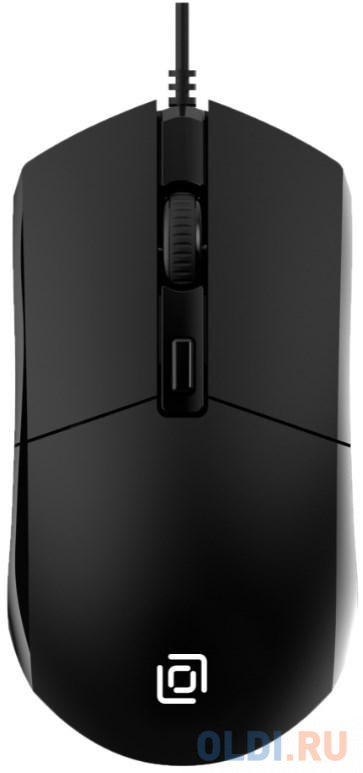 Мышь Оклик 207M черный оптическая (2400dpi) USB (4but) мышь оклик gmng 970gm оптическая 7200dpi usb 11but