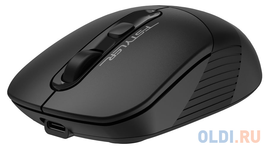 Мышь беспроводная A4TECH Fstyler FB10C чёрный USB + радиоканал фото