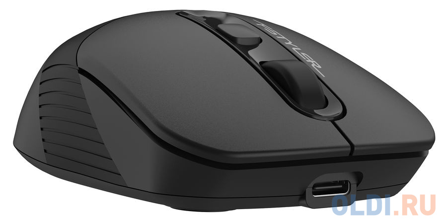 Мышь беспроводная A4TECH Fstyler FB10C чёрный USB + радиоканал фото