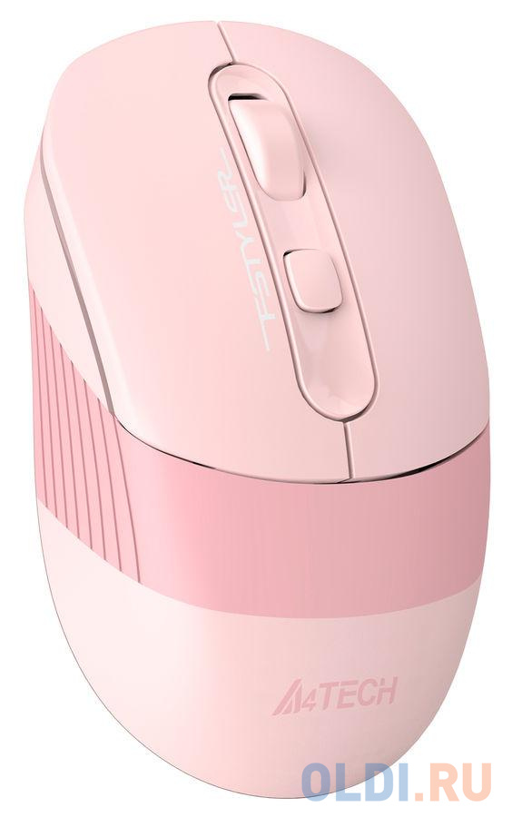 Мышь беспроводная A4TECH Fstyler FB10C розовый USB + радиоканал фото