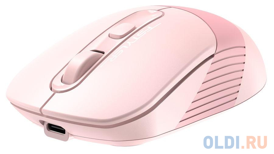 Мышь беспроводная A4TECH Fstyler FB10C розовый USB + радиоканал - фото 4