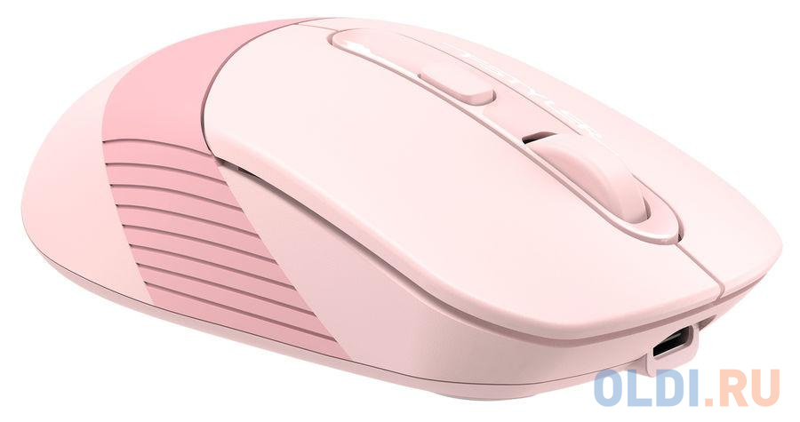 Мышь беспроводная A4TECH Fstyler FB10C розовый USB + радиоканал - фото 5
