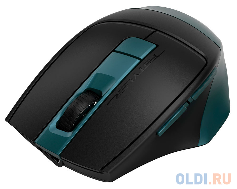 Мышь беспроводная A4TECH Fstyler FB35C зелёный чёрный USB + Bluetooth фото