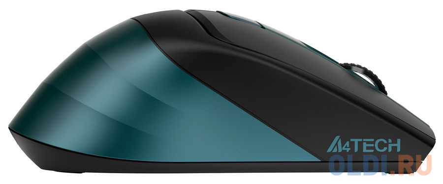 Мышь беспроводная A4TECH Fstyler FB35C зелёный чёрный USB + Bluetooth фото