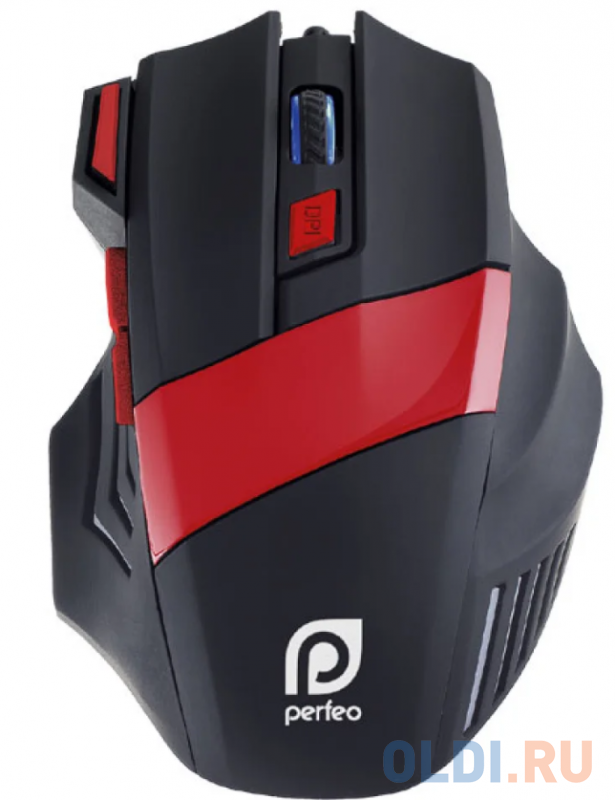 

Perfeo мышь оптическая "GEAR", 7 кн, USB,чёрн-красн, GAME DESIGN, подсветка 6 цвет [PF_5019], Черно-красная