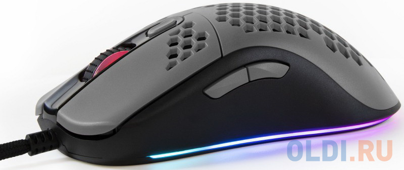 Мышь проводная Arozzi FAVO чёрный серый USB фото