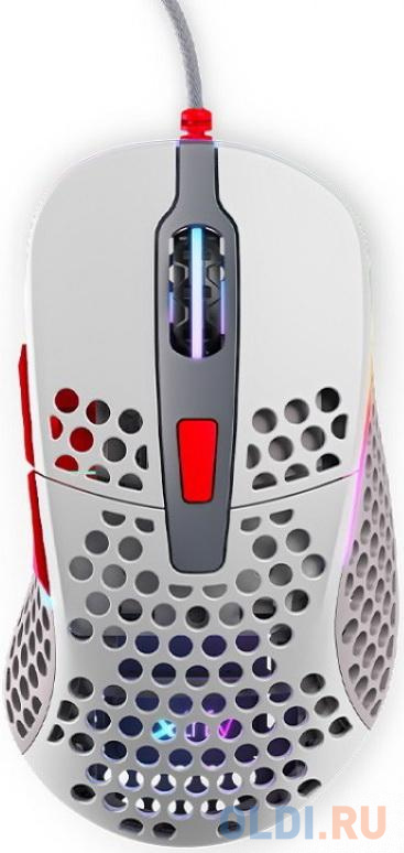 

Мышь проводная Xtrfy M4 серый USB