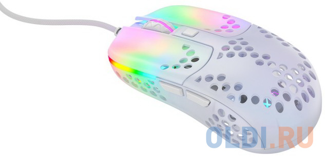 Мышь проводная Xtrfy MZ1 белый USB фото
